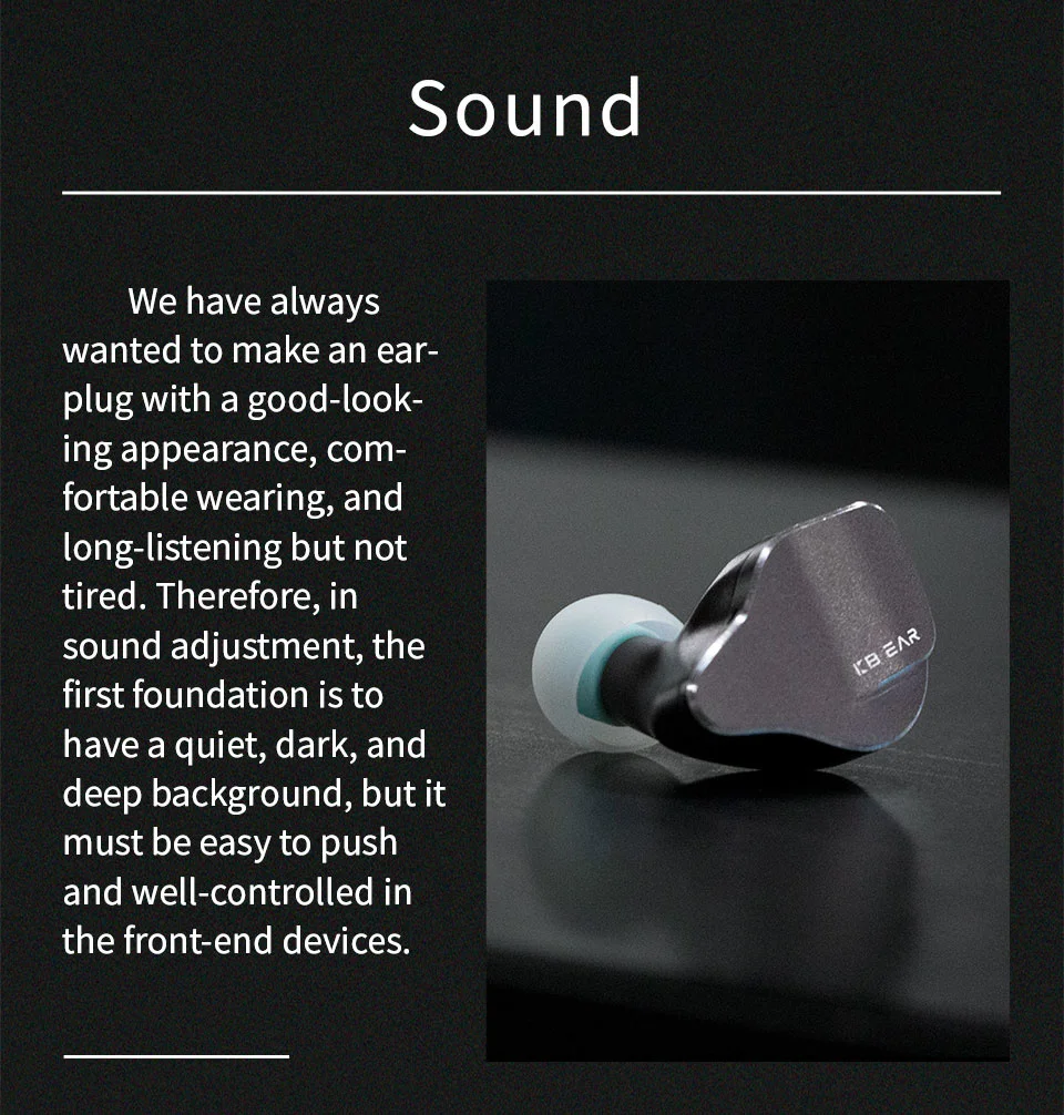 KBEAR Aurora Single Dynamic Nano Titanium Diaphragm Earphone description image 3