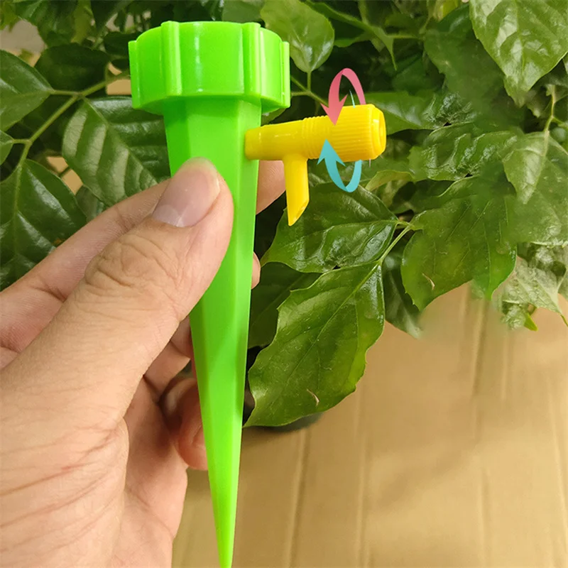 

Automatic Drip Irrigation System Self Watering Spike For Flower Plants Greenhouse Garden Adjustable Auto Water Dripper Device
