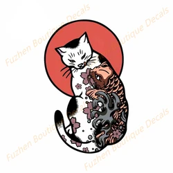 Fuzhen – décalcomanies de voiture en vinyle, accessoires extérieurs Horitomo Monmon Cat, Stickers de personnalité, dessin animé, décoration adaptée 