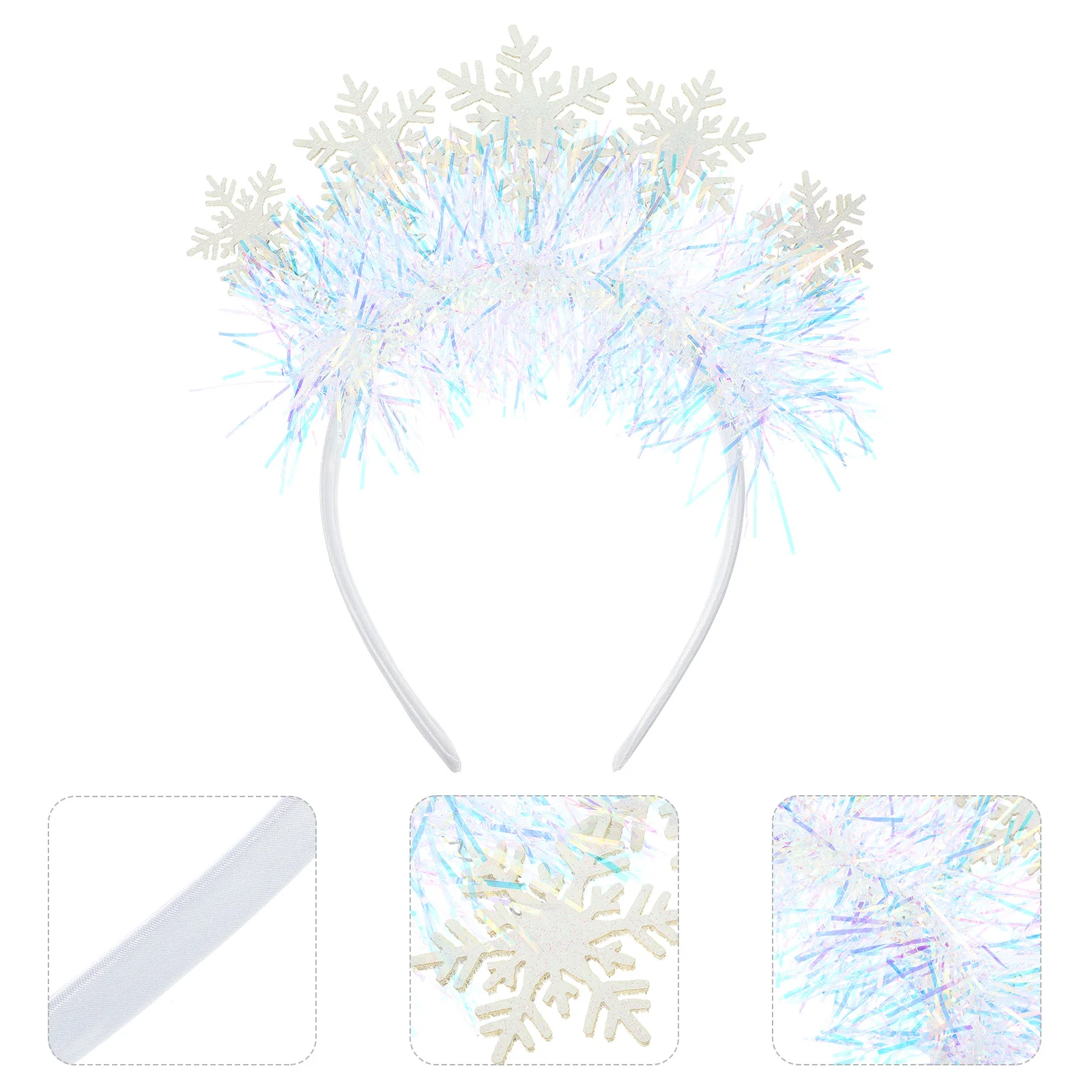 

2 Pcs Party Photo Props Festival Hair Decor for Xmas Headdress Accessories Christmas Ornament Headwear