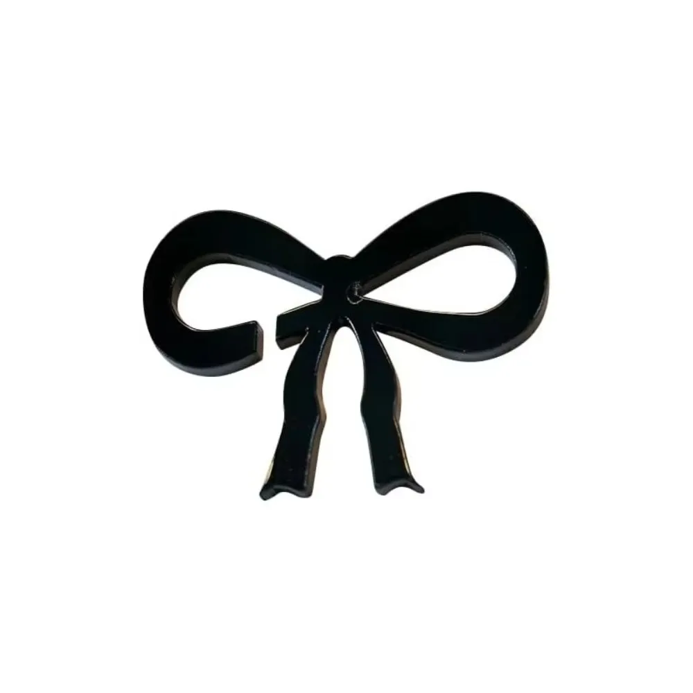 5/10/12Pcs Acrylic Bowknot Drink Tags Wine Glass Charms for Bachelorette Birthday Wedding Coquette Tasting Party Accessories