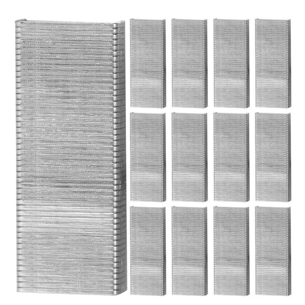 12박스 데스크탑 스테이플러 사무용품 금속 스테이플 헤비듀티 미니 리필 프리미엄