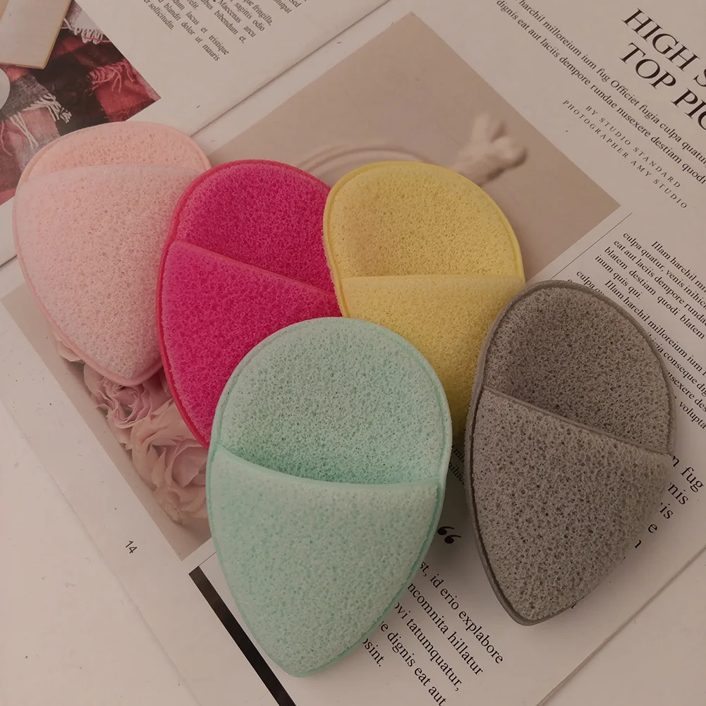 Soft Exfoliating Puff Makeup Removal Sponge Facial Cleaning Tool