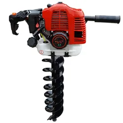 GX35 Four Stroke 40-5 Two Stroke Turbine Ground Drilling Gas Digging Machine Greenhouse Land Punching Fertilization Hole Planter
