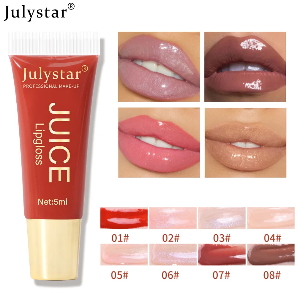 

5ml Lip Gloss Dudu Lip Moisturizing Lip Honey Plumping Lip Balm Shiny Cosmetic Brightening Soft Tubes Travel Lip Glaze Wholesale
