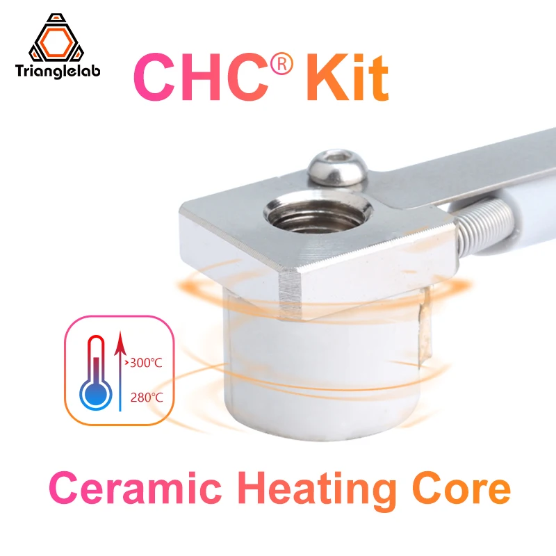 C Trianglelab CHC KIT ceramic heat core quick heating M6 thread universal for ender 3 V6 hotend CR10 CR-6 SE mk3s 3D printer up r trianglelab tchc td6s hotend ceramic heating core