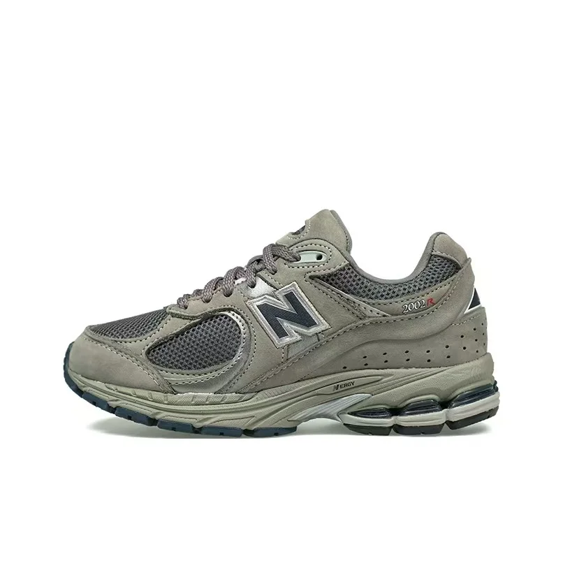 100 original NEW BALANCE 2002RComfortable fabric, leather, anti slip support, lightweight and height increa sports running shoes