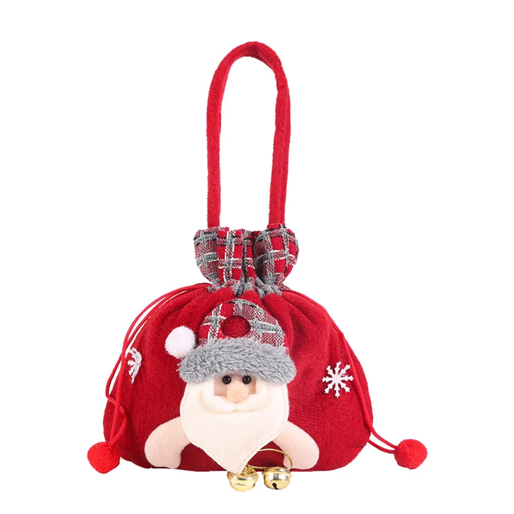 

Decorative Bag Candy Bag Lovely Pendant Party Favors Tote Bag Xmas Decoration For Chrsitmas Gifts Christmas Supplies
