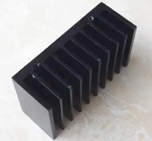 

LM1875 special Heatisnk black aluminum DIY radiator