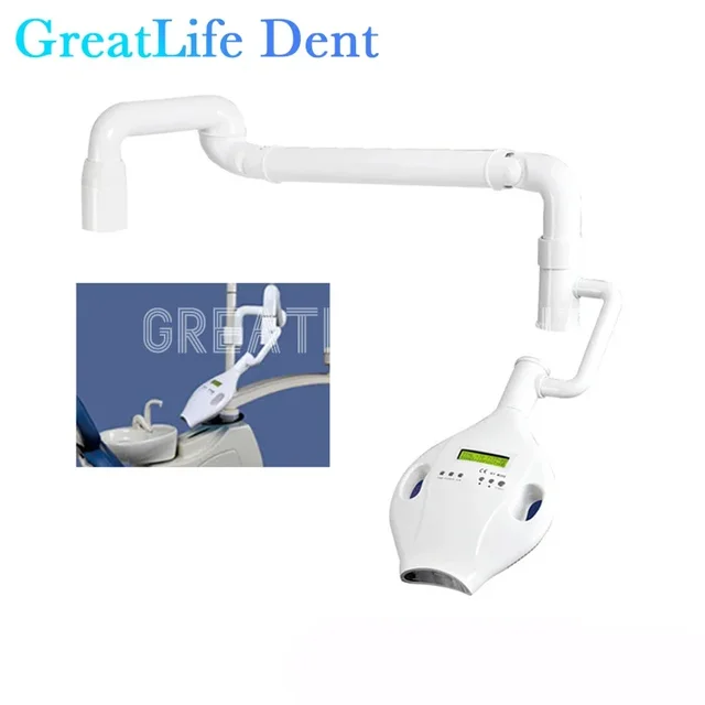 GreatLife Dent 40W 8LED Dental Teeth Whitening Light For Dentist Professional Tooth Whitening Machine Bleaching Accelerator Unit