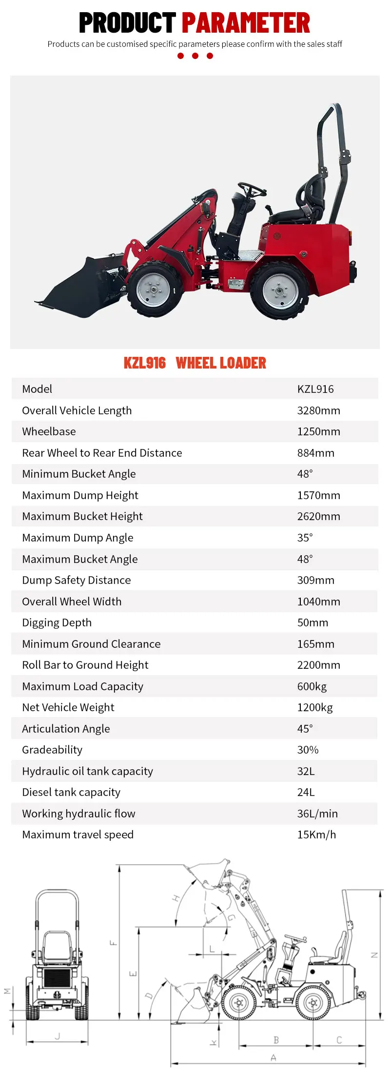 Kostenloser Versand!! Mini-Teleskoplader, kompakter Lader, rotierender 4 x 4-Telehandler-Kran, 1 Tonnen, 2 Tonnen Teleskop-Radlader, Preis – Detail 6