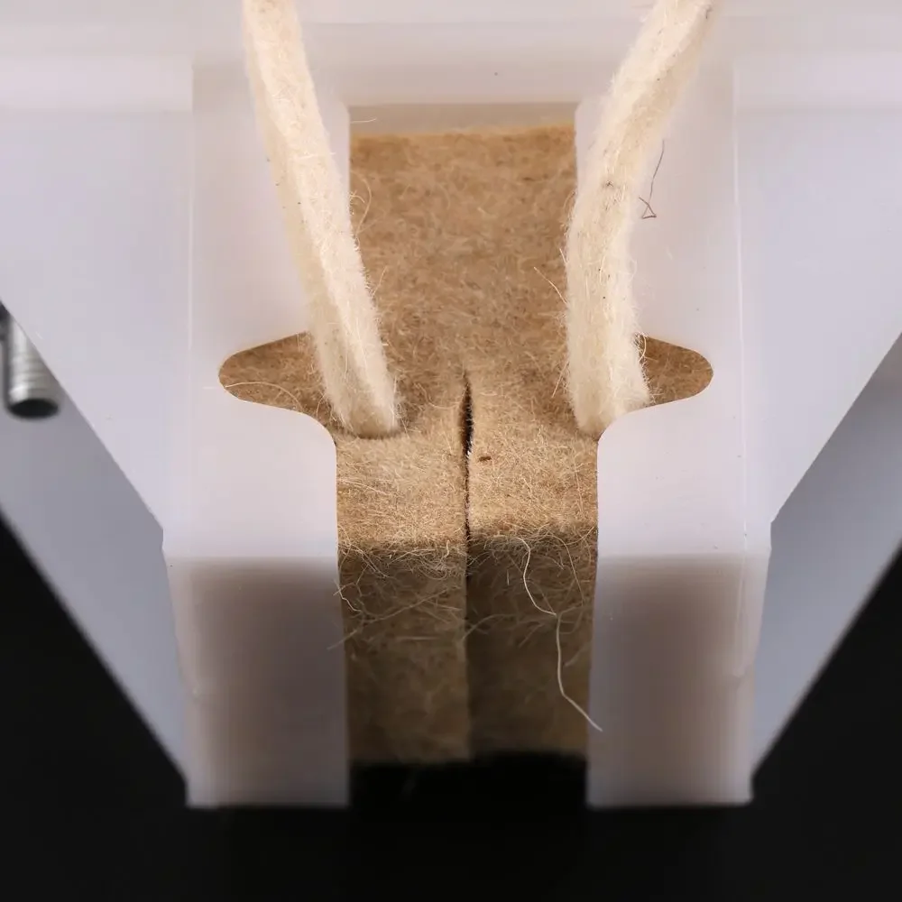 1pcs Elevator oil cup oil box guide rail lubrication felt block kettle