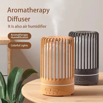 150ML Bird Cage Air Humidifier Oil Aromatherapy Diffuser Ultrasonic USB Humidifier Essential Oil Diffuser With Colorful Lights 1