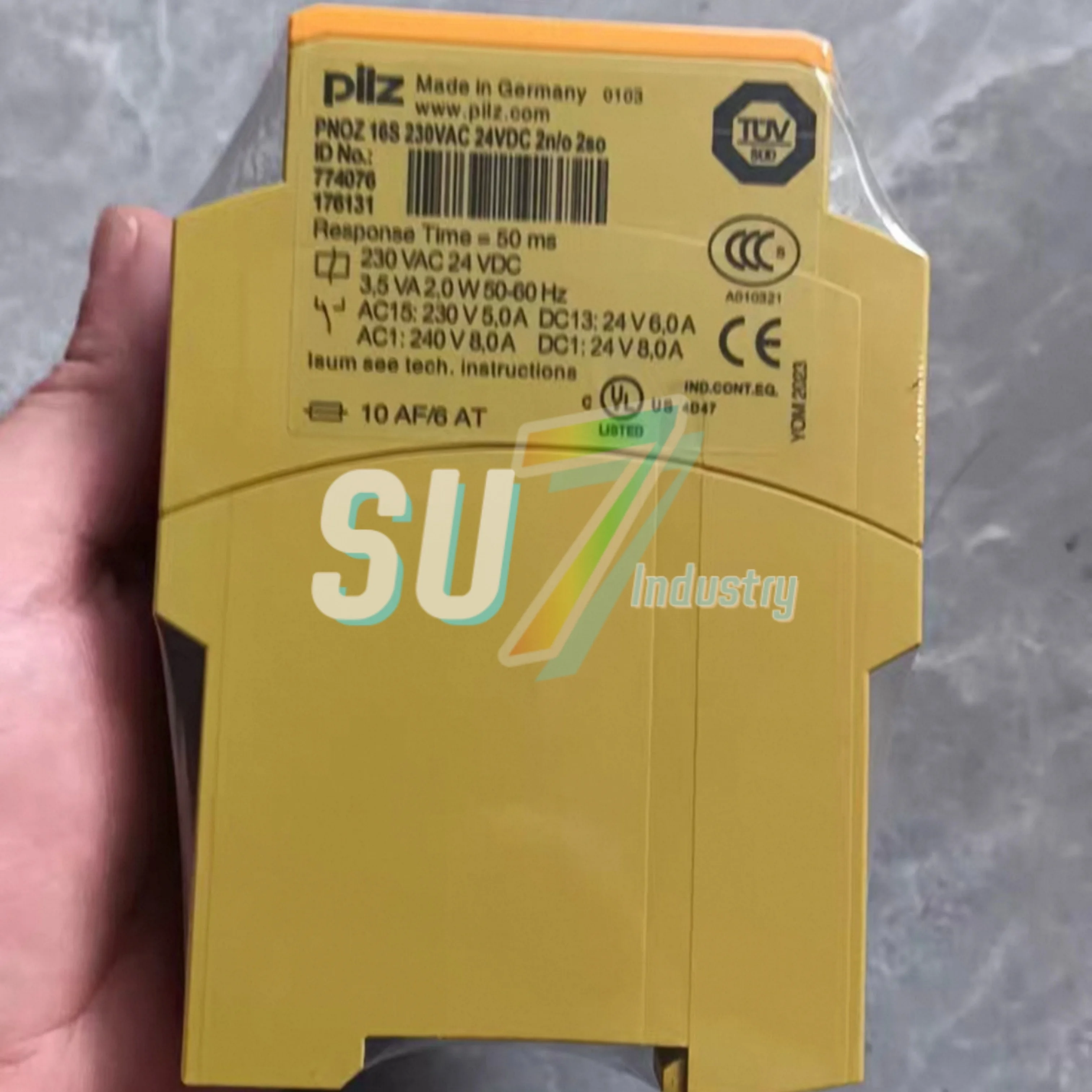 774066 PNOZ 16 774070 PNOZ 16S 774076 PNOZ 16S 774080 PNOZ 11 774086 PNOZ 11 안전 릴레이 새 제품