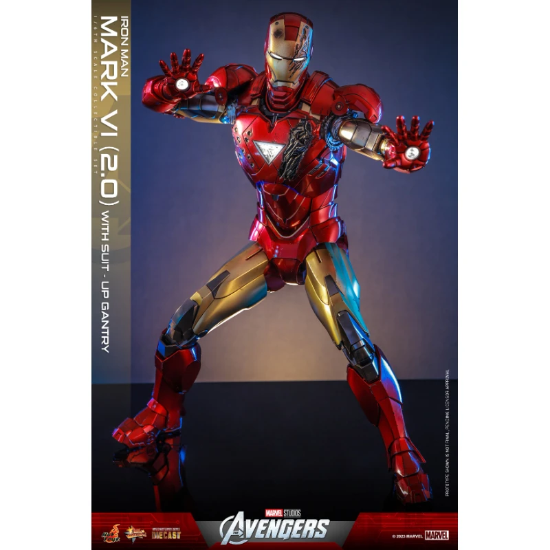 In Stock Hottoys MMS687 MMS688 ACS014 Iron Man MK6 2.0 with