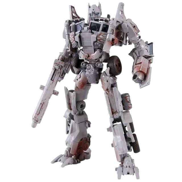 Hasbro Japanese version Transformers toys Transformers: Age of Extinction  Toys R Us limited rust Optimus Prime Voyager 18cm - AliExpress