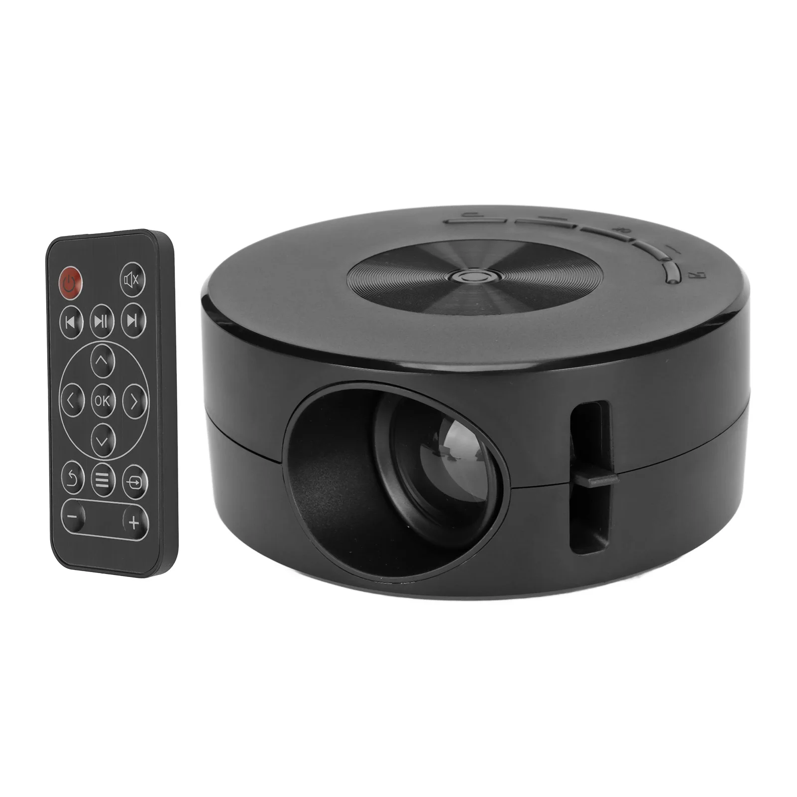 Miniprojector, Draagbare Filmprojector, 1080P Oogbescherming Smart Home Theatre-videoprojector voor Binnen en Buiten, Compatibel met een Verscheidenheid aan Apparaten
