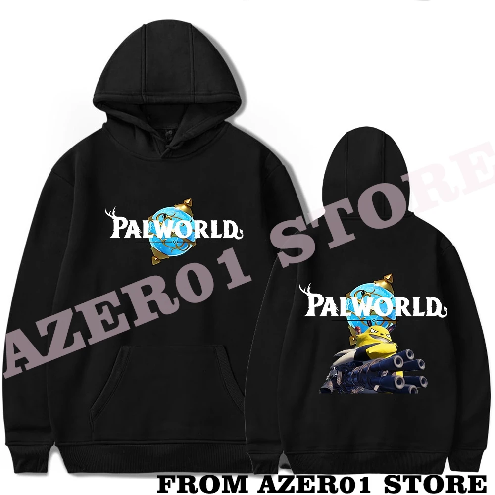 

Толстовка Palworld с капюшоном для мужчин и женщин, милый свитшот с длинным рукавом и логотипом «гризболт Пелс», зимняя уличная одежда