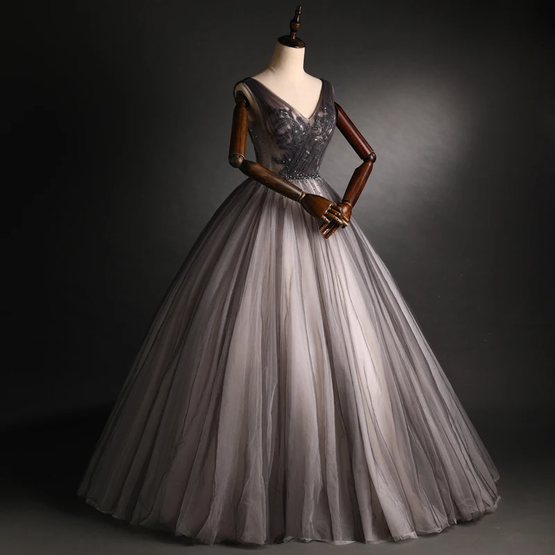 Рисунок 3 - Официальное Платье с градиентным переходом на плечах