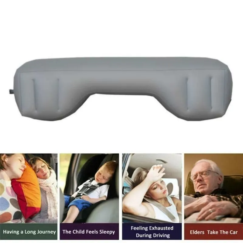 Car Travel Inflatable Mattress – Backseat Air Bed with Gap Padding for Auto Camping 4