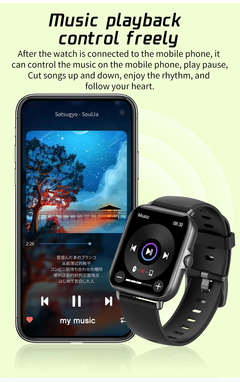New Smart Watch Women Men Answer The Phone Smartwatch Bluetooth Music Sport Waterproof Smart Bracelet RateBlood Pressure Monitor