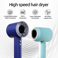 Negative Ionic Leafless Electric Hair Dryer High-Speed Low Noise Constant Temperature Quick Drying Intelligent Temperature 2