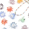 1Pcs/Lot 23x15mm Cute Mini Octopus Murano Glass Pendant Aquarium Decor Marine Animal Statue Ornaments DIY Crafts Making Accesso 3