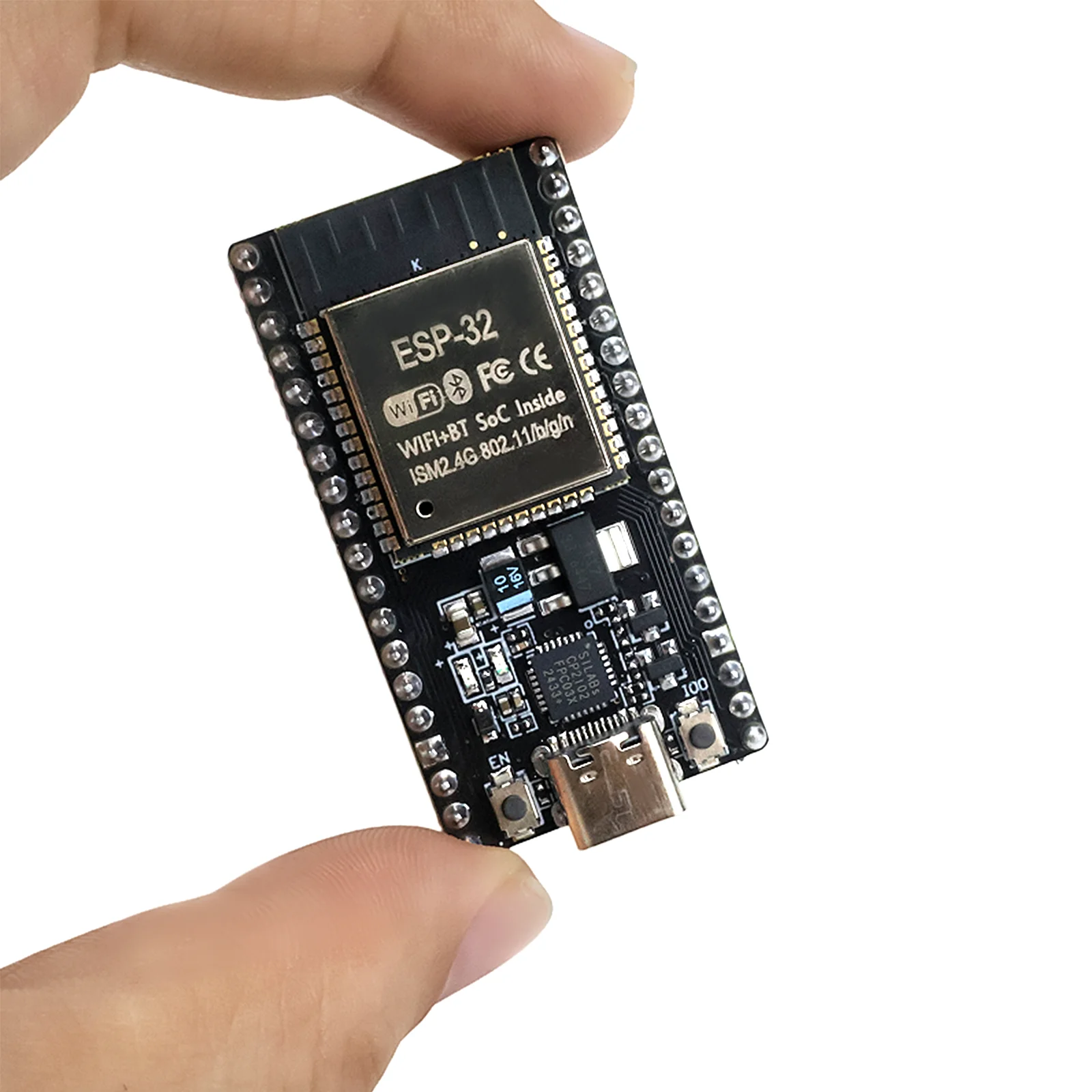 ESP32 개발 보드 Type-C CP2102 WiFi 블루투스 듀얼 코어 38핀 아두이노 NodeMCU ESP32S ESP-32 ESP-WROOM-32 Lua IoT용