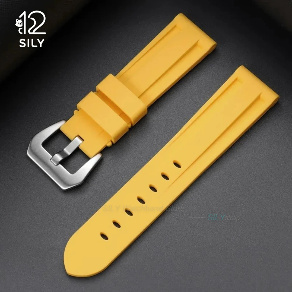 Silicone Sport Watch Band - Blue, Black, Brown Bracelet Accessories Universal Wristbelt