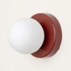 Nordic LED Glass Wall Lamp Minimalist G9 Base Orb Sconce For Bedroom Study Hallway Staircase Aisle Entrance Lighting Fixtures 5
