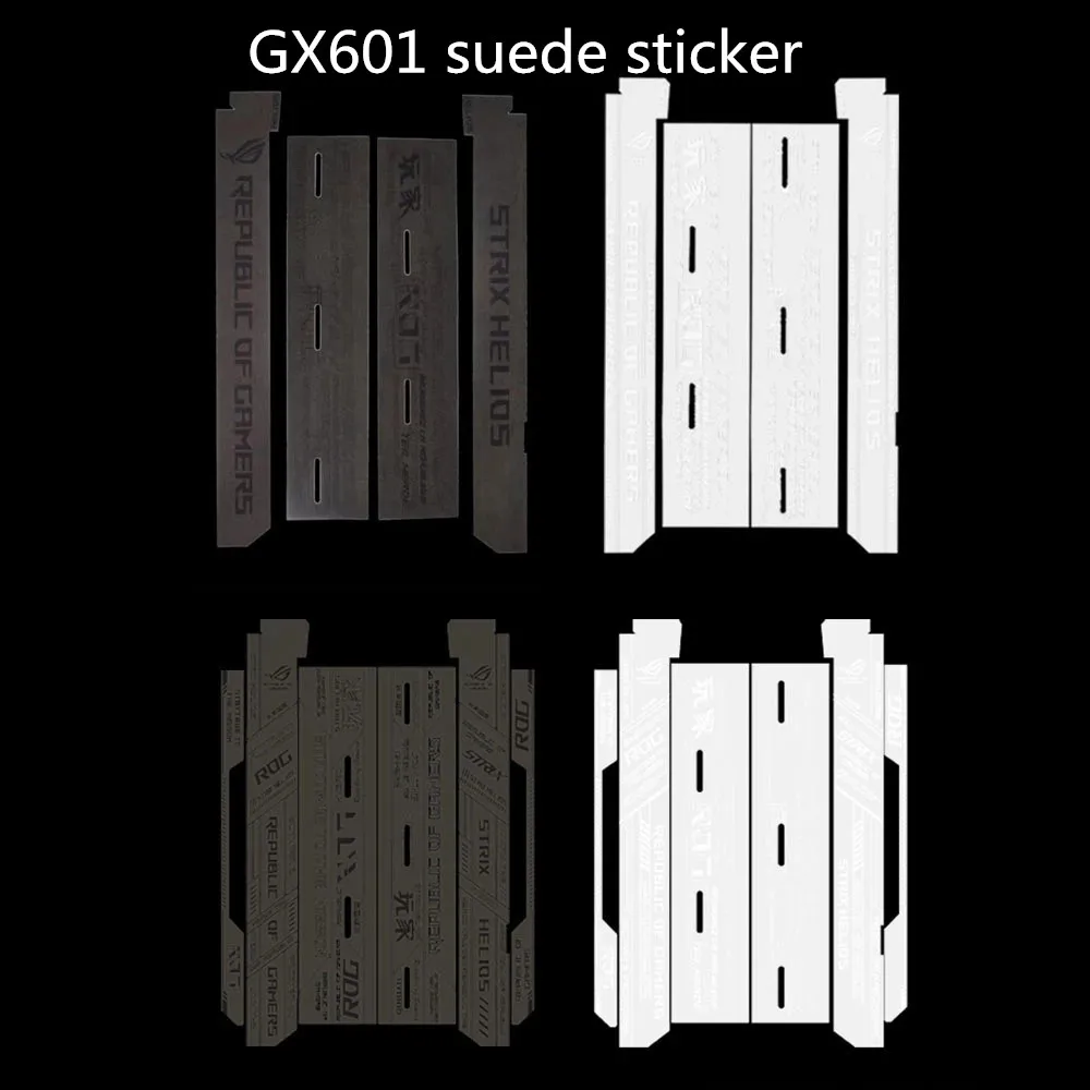 Faça Você Mesmo para Asus Gx601 Rog Strix Helios Mod Camurça Adesivos Gamers Chassis Decoração Case - Imagem 6