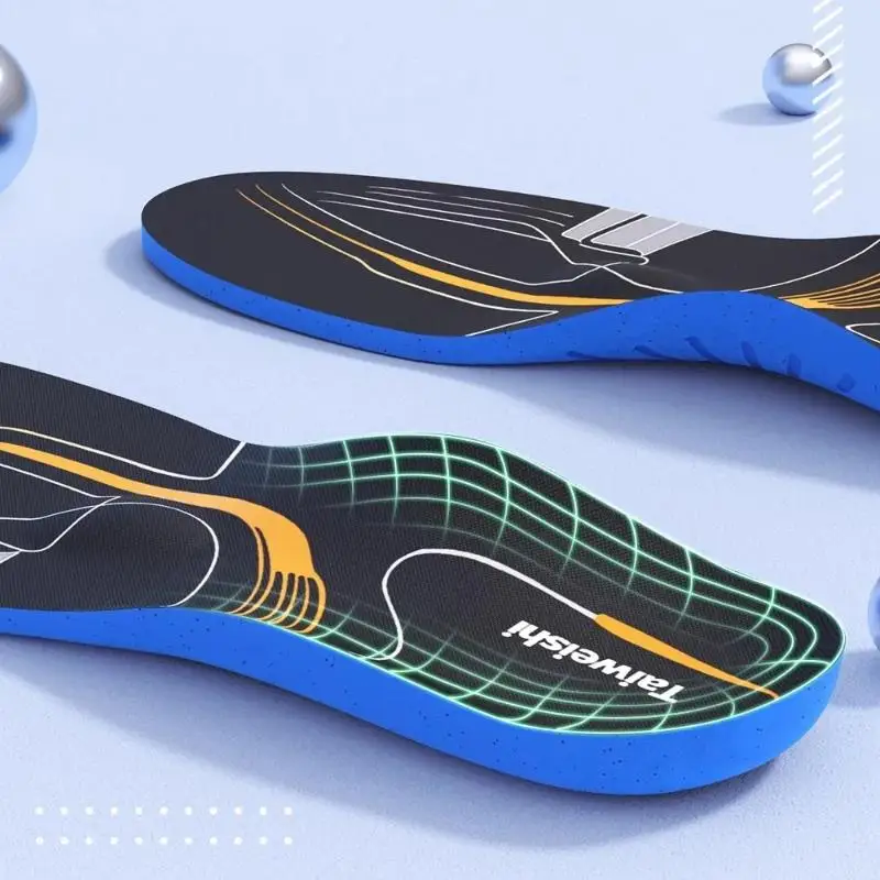 Enhanced Performance Carbon Fiber Insoles for Sports Running and Shock Absorption