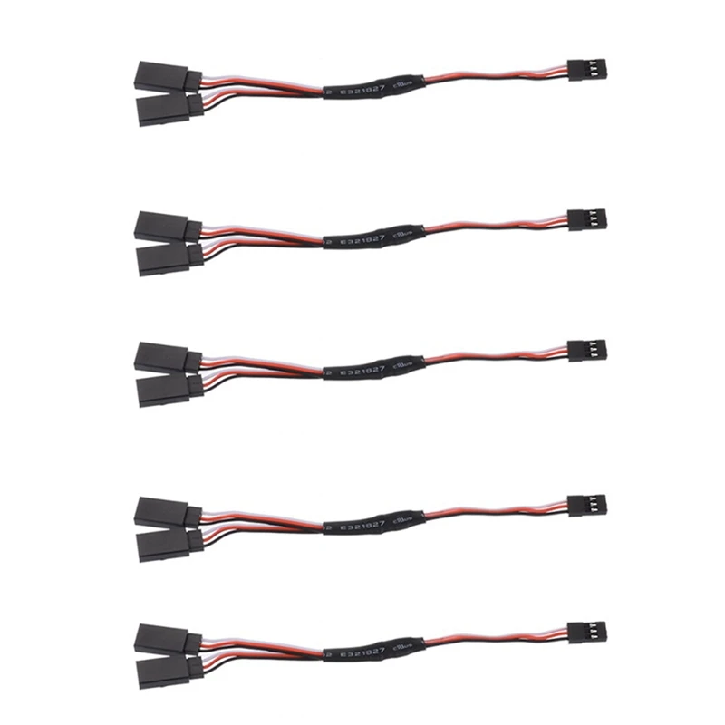 

5Pcs/Lot RC Servo Y Extension Cord Cable Lead Wire For JR Futaba RC Servo RC Airplane Helicopter Car DIY