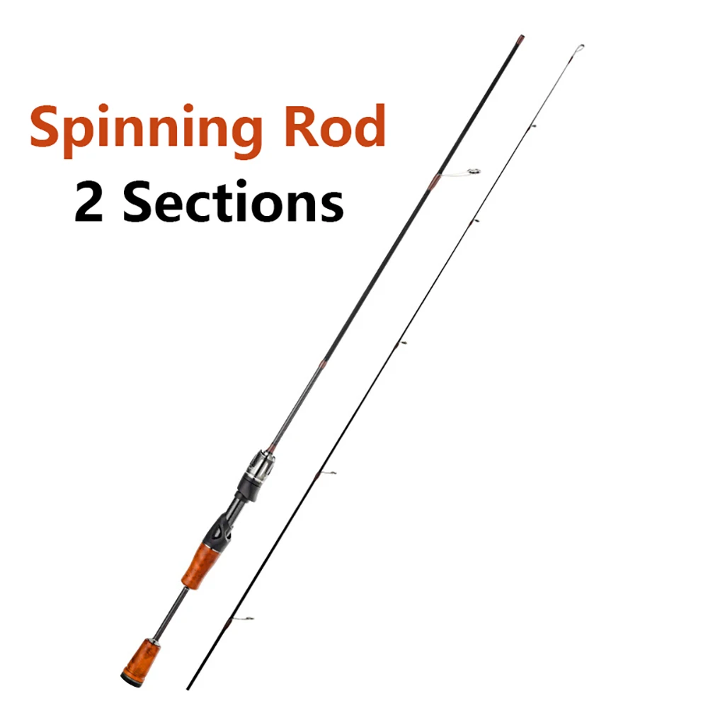  Fishing Poles Fishing Rod with Solid UL Tip Lure 0.6-8g Line  2-6lb Fast Ultralight Spinning Casting Rod for Trout Fishing Rod and Reel  Combos (Color : Casting, Size : 1.53m) 