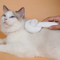 Cat Hair Cleaning Dematting Brush Comb Dog Hair Removal Brush Cat Grooming Tool Dog Hair Shedding Trimmer Needle Comb 2