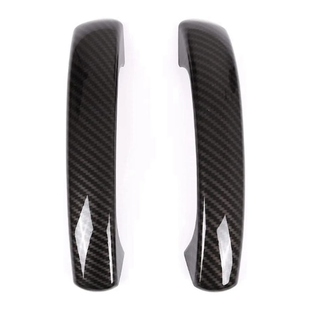 

For Mercedes Benz Smart 451 Fortwo 2009-2015 Carbon Fiber Car Exterior Door Handle Cover Trim Decor Sticker Accessories