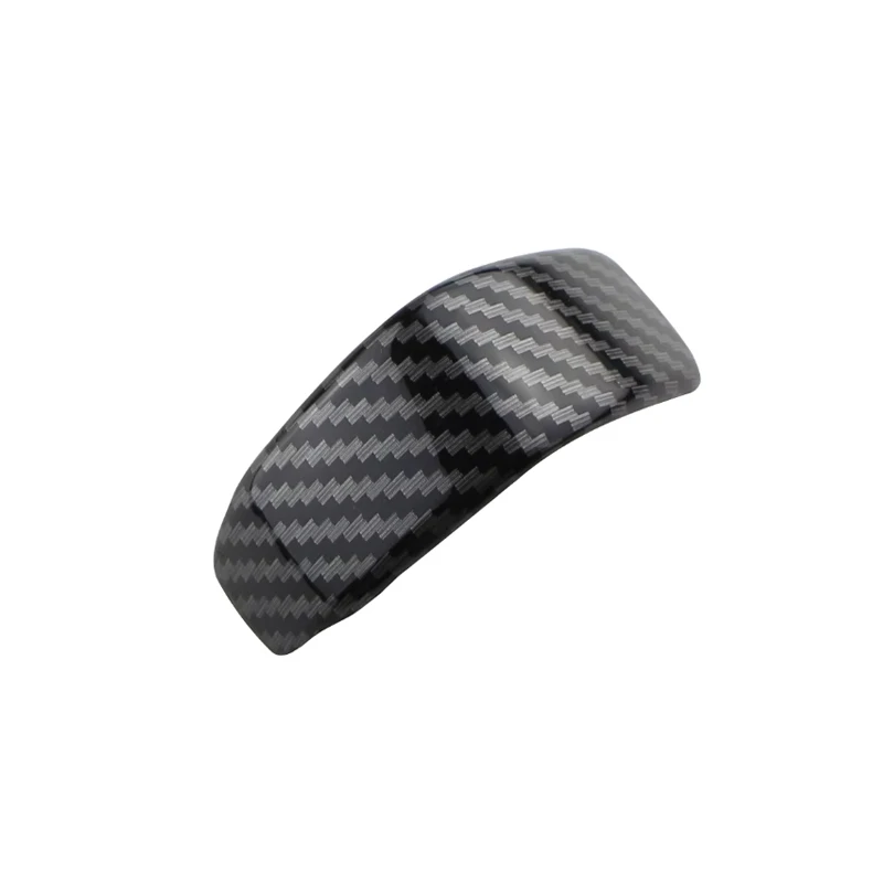 Carhanson Carbon Fiber Look Gear Shift Panel Trim For 2025 Ford Everest – Glossy Console Cover