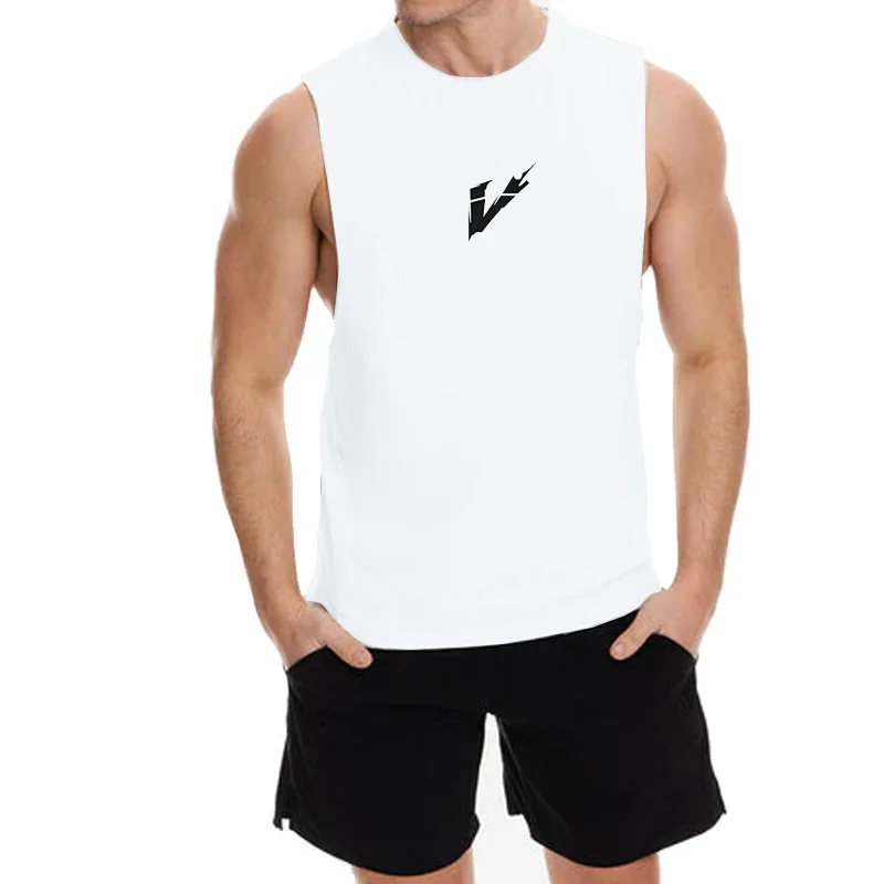 Men's Breathable Lightweight Quick-Dry Running Vest – Moisture-Wicking Sleeveless Workout Tank