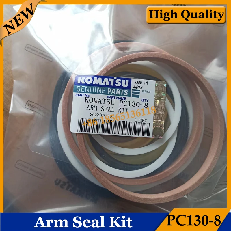 

High Quality PC130-8 Arm Cylinder Oil Seal Service Kit for Komatsu Excavator Hydraulic Repair Kit