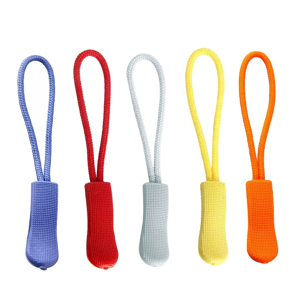 35Pcs 지퍼 풀 코드 금속 나일론 수지 풀 스트링 가방 배낭 여행 보안 도난 방지 지퍼 액세서리