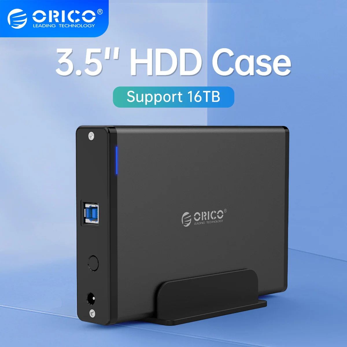 Wedge Sørge over Sprout ORICO 3.5'' HDD Case SATA to USB 3.0 Adapter External Hard Drive Enclosure  for 2.5" 3.5" SSD Disk HDD Case for PC