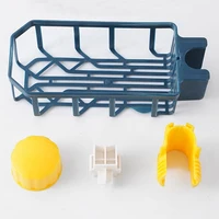 Adjustable Sink Drain Rack Sponge Storage Faucet Holder Soap Drainer Shelf Basket Organizer Kitchen Bathroom Accessories 3