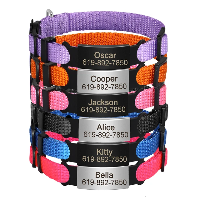 Collare Per Gatti Personalizzato Con Targhetta - Incisione Laser E Campanello Di Sicurezza - Foto 4