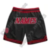 Custom Name Team Number Basketball Shorts Pants Retro Breathable Mesh Sportswear Vintage 3DPrint Summer Harajuku Drop Shipping W 3