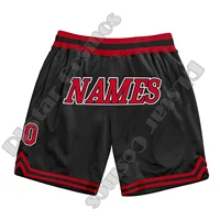 Custom Name Team Number Basketball Shorts Pants Retro Breathable Mesh Sportswear Vintage 3DPrint Summer Harajuku Drop Shipping A 2