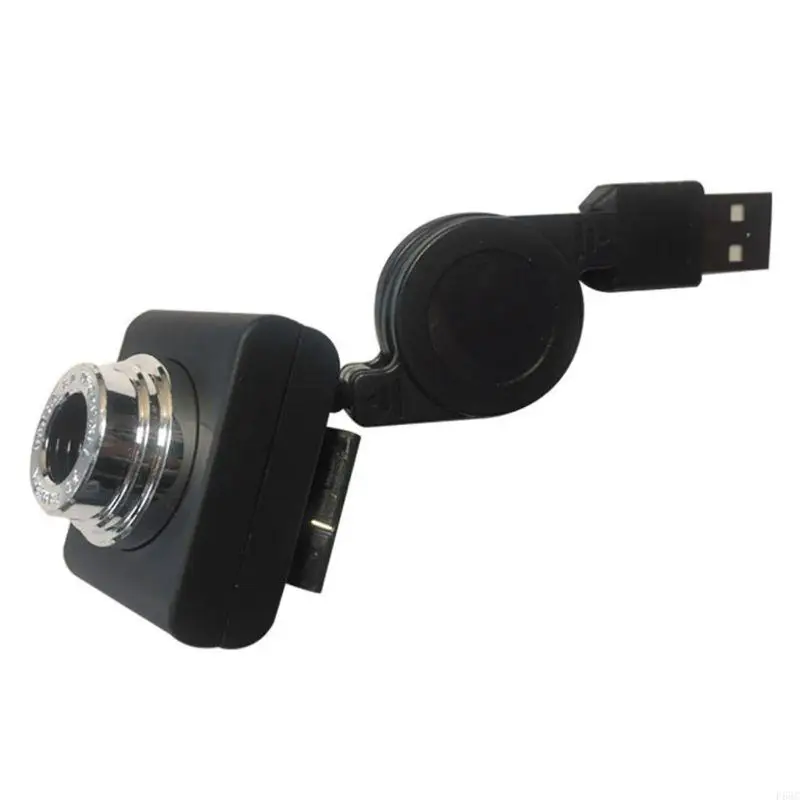920L USB Webcam Manual Built-in Microphone Drive-free Computer Peripheral Web Camera Home Portable Laptop Desktop C