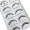 15 Style 5 Pairs 3D Eyelashes Natural False Eye Lashes Thick Faux Mink Lashes Soft Fake Eyelash Wispy Makeup Cilios 3