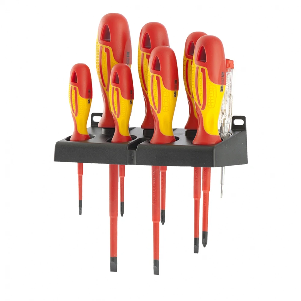Set of screwdrivers GROSS 12950 Tools tool instrument instruments Screwdriver Screwdrivers set Repair Bits bit Electric | Инструменты