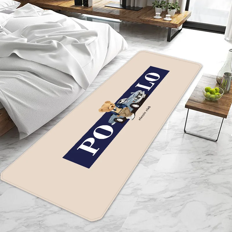 

P-Polo Door Mat Entrance Doormat Non-slip Washable Kitchen Carpet Living Room Hallway Rugs Door Mats Bathroom Bath