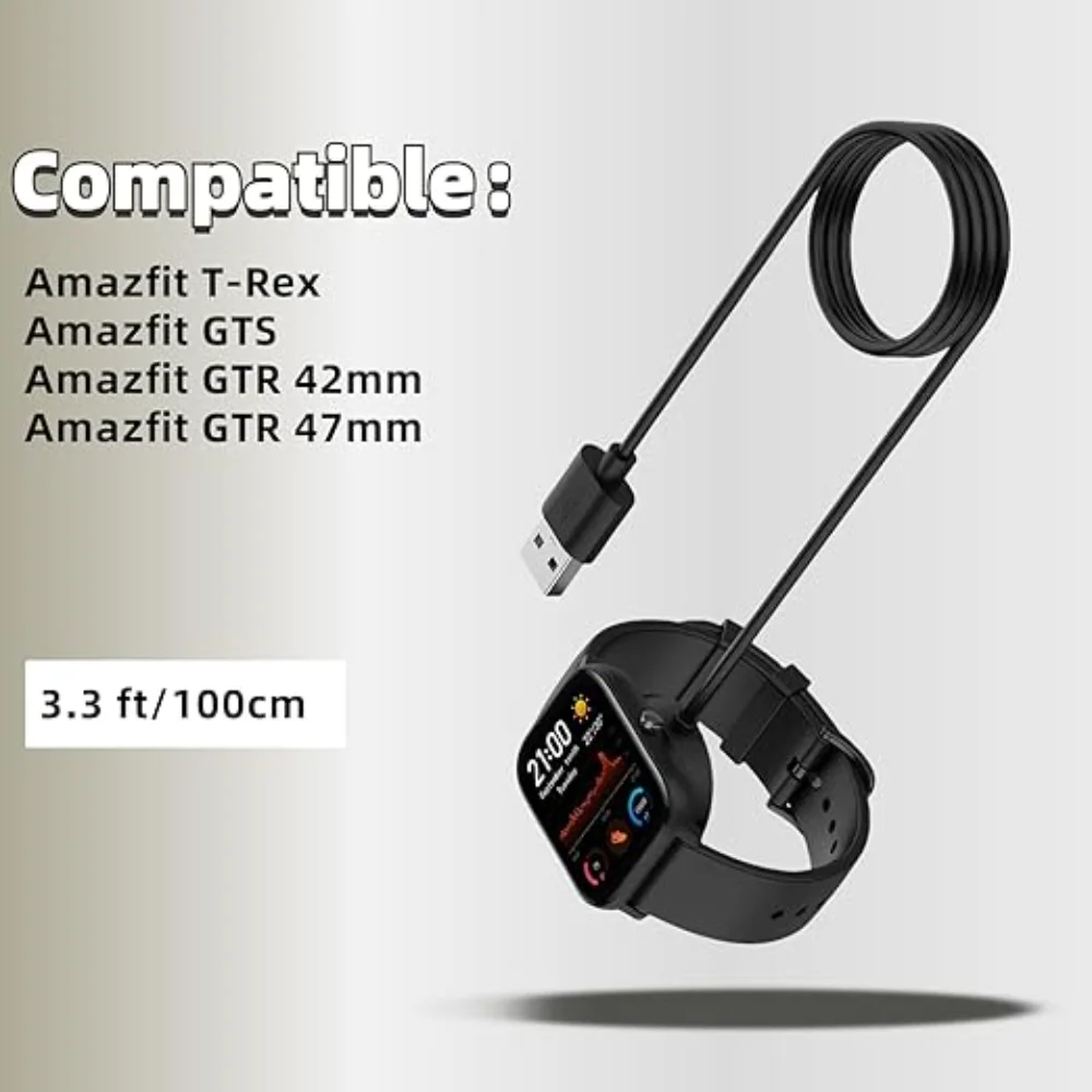 Charger for huami Amazfit GTS/GTR Smart Watch 3.3ft